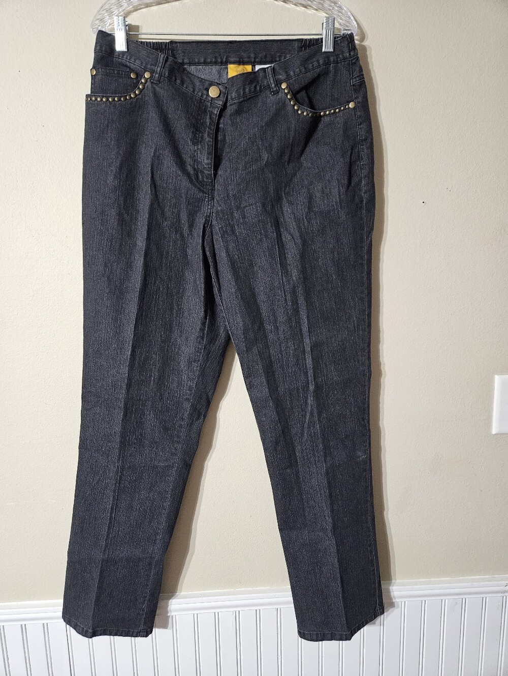 NWT! Ruby Rd. Graphite Stretch Jeans Size 14
